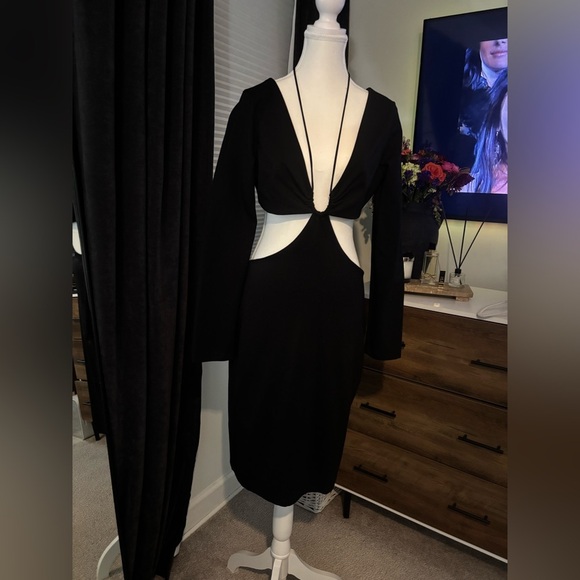 Fashion Nova Dresses & Skirts - BRAND NEW! Fashion Nova Black Backless Dress